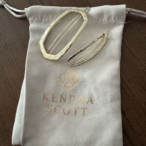 Kendra Scott Elegant Gold Hair Clips